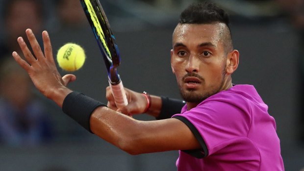 Headline-grabber: Nick Kyrgios.