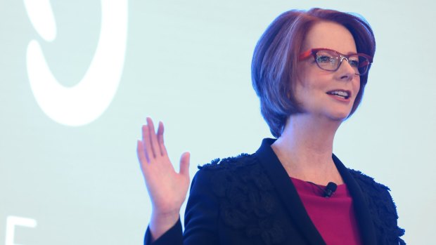Julia Gillard says the world must lift its game to ensure children fleeing conflict receive an education.