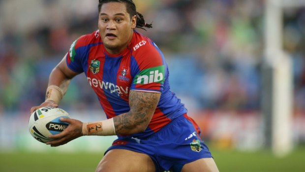 Off to Canberra?: Joey Leilua. 