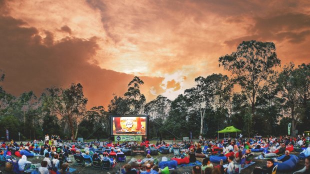 Sunset Cinemas are on again at the Australian National Botanic Gardens.