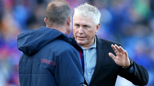 Got the result: Newcastle Knights coach Rick Stone.