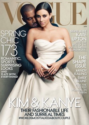 Kim Kardashian and Kanye West's Vogue cover that divided the fashion masses but was one of the magazine's most popular editions.