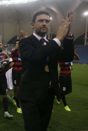 Wanderers coach Tony Popovic, who spent some time at Canberra FC.