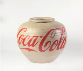 Ai Weiwei's <i>Coca-Cola Vase</i>, 2014.
