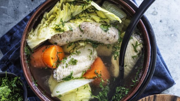 This simple take on pot-au-feu proves winter food doesn't have to always be heavy.