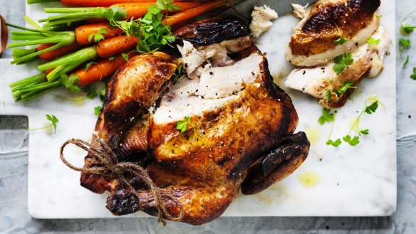 Roast chicken: Just don't describe it as succulent. 