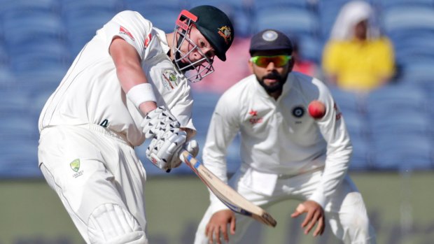 Australia's Matthew Renshaw has had a public battle with a stomach gripe in India.