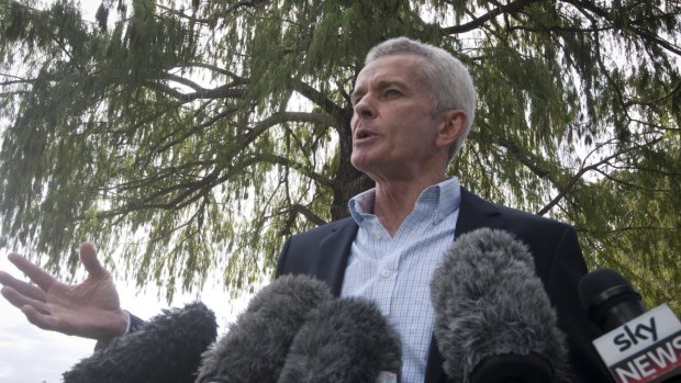 One Nation senator-elect Malcolm Roberts was not present for the AEC's formal declaration of results.