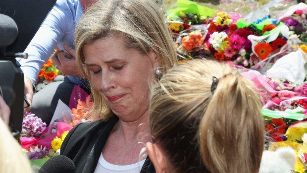 Ardent Leisure CEO Deborah Thomas after a private memorial was held at Dreamworld.