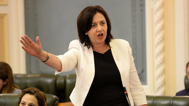 Annastacia Palaszczuk's Labor government has taken a hit in the latest poll.