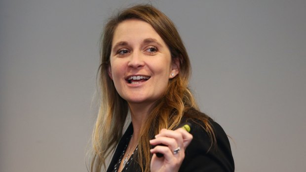 Commonwealth Bank executive Kelly Bayer Rosmarin says bitcoin is an avenue worth exploring. 