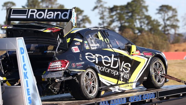 Fighting on: Smaller teams such as Erebus are struggling in Supercars.
