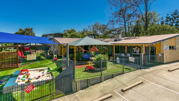 A childcare centre in Brisbane leased to G8 Education sold for $2.34m on a 5.1 per cent yield.