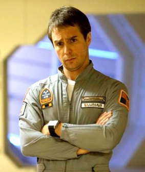 Sam Rockwell in <i>Moon</i>.