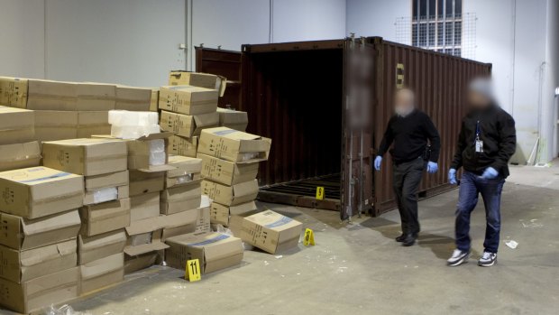 A mammoth 275 kilograms of ice was seized by a joint federal-state organised crime taskforce in June.