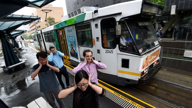 University of Melbourne engineering students have come up with a solution to squeaky wheels on trams.