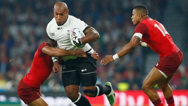 Inspirational: Fiji's Nemani Nadolo is one player the Wallabies will need to stop. 