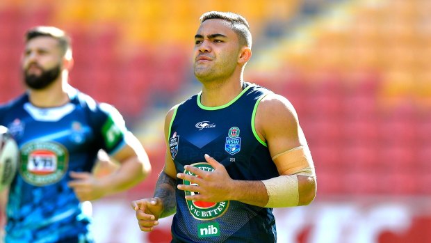 Bench security:  Dylan Walker had just nine minutes on the field in Origin I last year, but coach Laurie Daley will stick to his guns by carrying a back on the bench again this year.