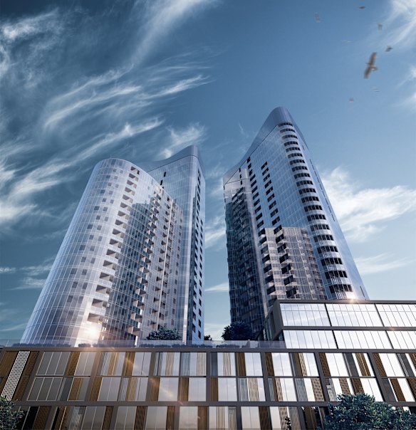 Geocon's 27-storey High Society development for Republic precinct ...