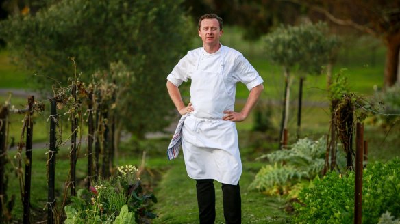 Dan Hunter, owner-chef of Brae, Birregurra. 