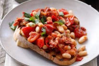 Beans on toast.