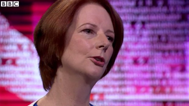 Julia Gillard has denied people smugglers were paid to turn around boats under her government.