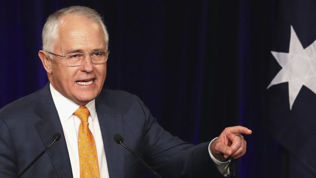 Where was Malcolm the orator on Sunday morning in his post-election speech at the Wentworth Hotel?