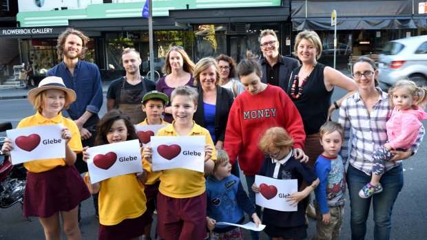 Glebe locals say they do not want a pop-up McCafe.