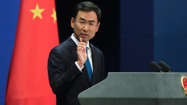Chinese foreign ministry spokesman Geng Shuang said China was "astonished" by Prime Minister Malcolm Turnbull's statements, which risk "poisoning" the bilateral relationship.
