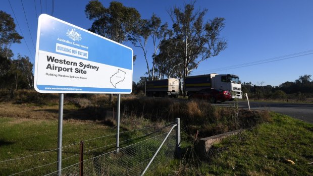 The new airport at Badgerys Creek is due to open by 2026.