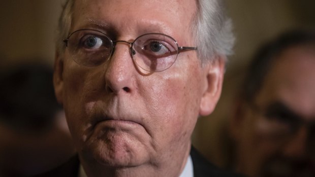 Senate Majority Leader Mitch McConnell pulled the pin on the health care vote.