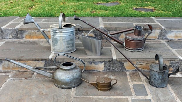 Buckets, watering cans, hoses and sprinklers have a long history.