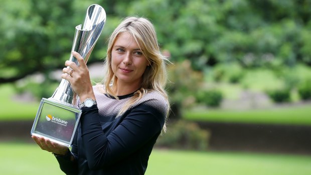 Maria Sharapova, winner of the Brisbane Internmational in January 2015, says the event is one of her favourites.