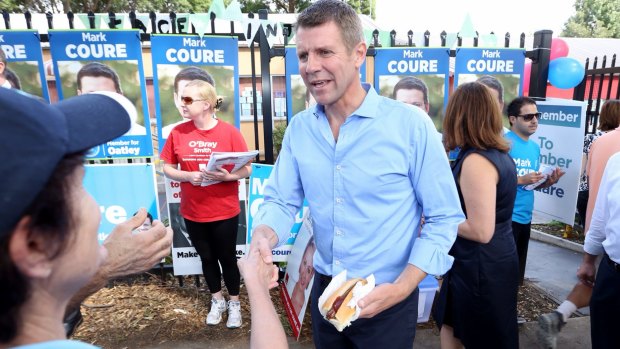 Exit polling has predicted a comfortable win for Premier Mike Baird. 
