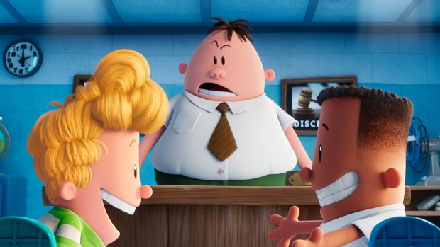 Captain Underpants: The First Epic Movie: An impressively hardworking, visually inventive flick.