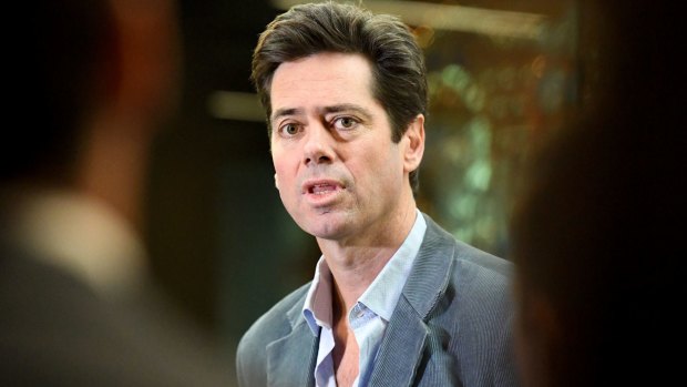 AFL chief executive Gillon McLachlan gave the media an update at the conclusion of the club CEOs’ conference. 