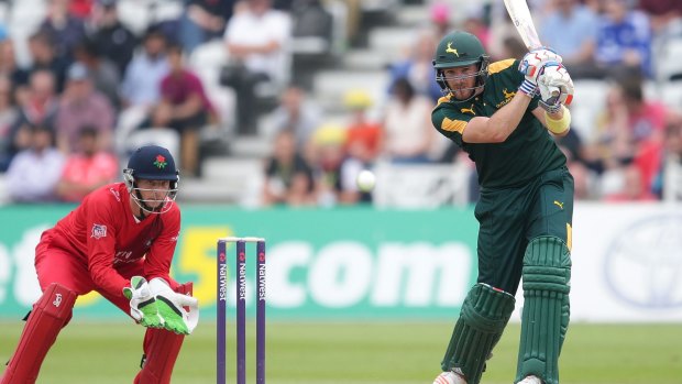 Riki Wessels in action against and Lancashire Lightning over the weekend.