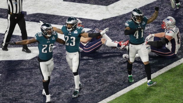 The moment: As the final pass was ruled incomplete, the Philadelphia Eagles were officially Super Bowl champions.