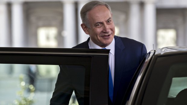 Benjamin Netanyahu, Israel's prime minister, was expected to speak to President Trump about nuclear arms.