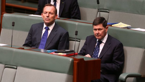 Former Howard and Abbott minister Kevin Andrews in Parliament.
