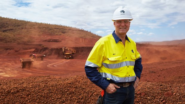 Fortescue chief executive Nev Power says the miner is looking for lithium in the vast Pilbara region of Western Australia.