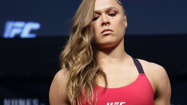 Contemplating her next move: It remains to be seen whether Ronda Rousey will fight in the Octagon again.
