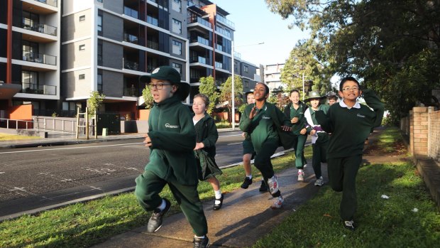 Students at Meadowbank Primary have one high school in their area, which is already bursting at the seams.