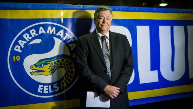 New rules: Max Donnelly is proposing a series of changes to the Eels constitution in a bid to end the political infighting and self interest that has held Parramatta back.
