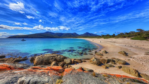 The Maria Island  excursion includes a walk from the township of Darlington across the island to the northern cliffs.