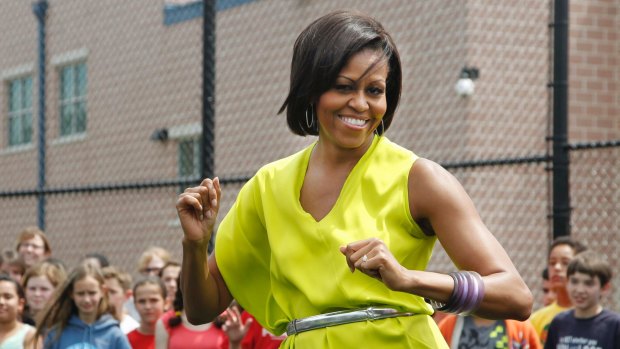 Michelle Obama has been unlike many first ladies as she wears brilliant colours and would dance with high-school rap groups.
