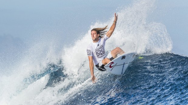 Fresh heights: Australia's Matt Wilkinson.