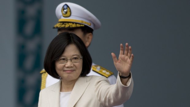Taiwanese President Tsai Ing-wen: since her swearing-in she has been the focus of attacks in Chinese media.