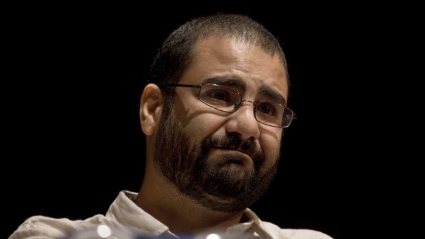 Alaa Abdel Fattah, a leading secular figure in the 2011 revolt that toppled autocratic president Hosni Mubarak.