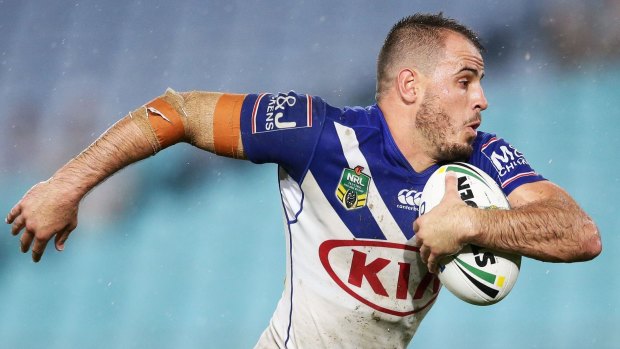Off and running: Bulldogs playmaker Josh Reynolds will join the Wests Tigers in 2018.